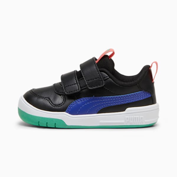 Multiflex SL V Babies' Trainers, PUMA Black-Lapis Lazuli, large-ZAF