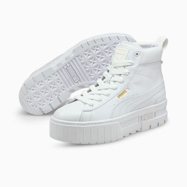 Tenis Mujer Mayze Mid, Puma White, large-MEX
