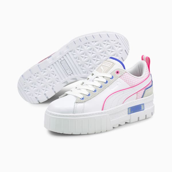 Tenis Mujer Mayze Tech, Puma White-Luminous Pink, large-MEX