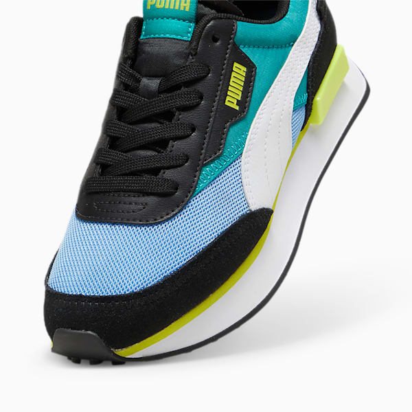 Zapatillas juveniles Future Rider Splash, Team Light Blue-Sparkling Green, large-ARG