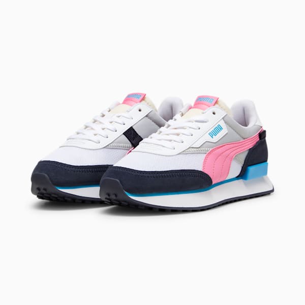 Zapatillas juveniles Future Rider Splash, PUMA White-Cool Light Gray, large-ARG