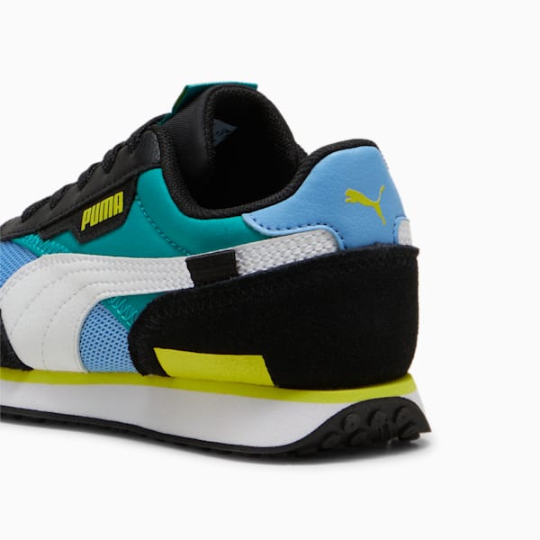 Zapatillas infantiles Future Rider Splash, Team Light Blue-Sparkling Green, large-ARG
