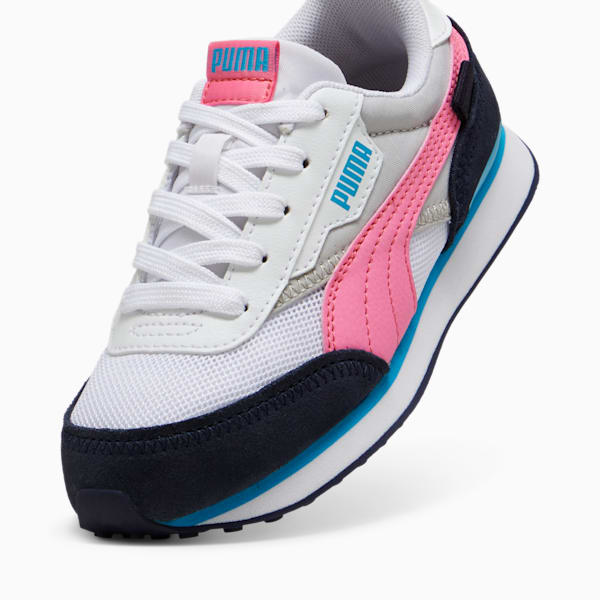 Zapatillas infantiles Future Rider Splash, PUMA White-Cool Light Gray, large-ARG