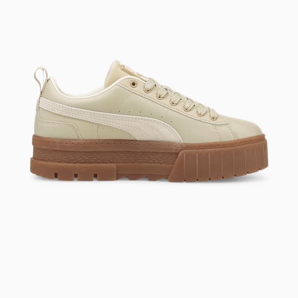 Mayze Sneakers Women, Putty-Pristine-Puma Team Gold, large-ZAF