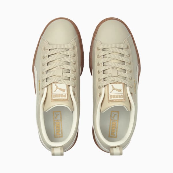Mayze Sneakers Women, Putty-Pristine-Puma Team Gold, large-ZAF