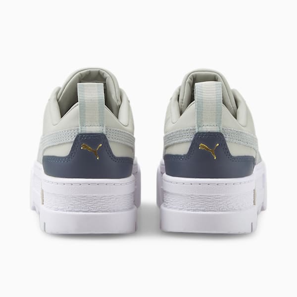 Mayze Sneakers Women, Glacier Gray-Platinum Gray-Puma Team Gold, large-ZAF