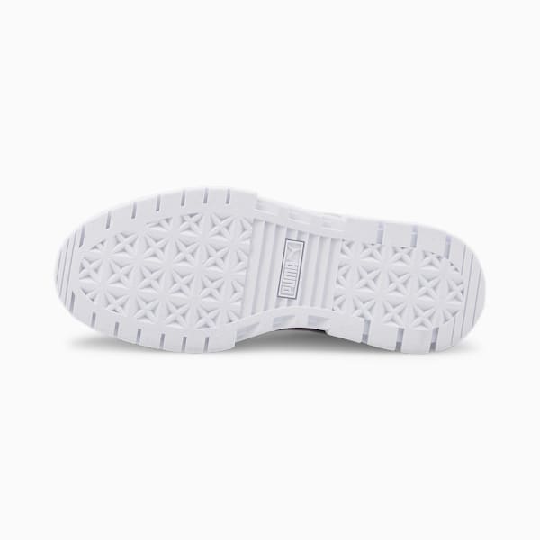 Mayze Sneakers Women, Glacier Gray-Platinum Gray-Puma Team Gold, large-ZAF