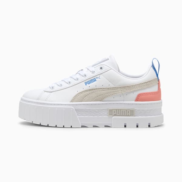 Mayze Sneakers Women, PUMA White-Pink Fruit, large-ZAF