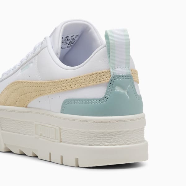 Mayze Sneakers Women, PUMA White-Modern Mint, large-ZAF