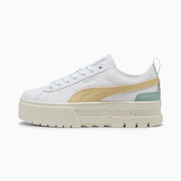 Mayze Sneakers Women, PUMA White-Modern Mint, large-ZAF
