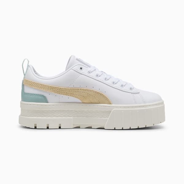 Mayze Sneakers Women, PUMA White-Modern Mint, large-ZAF