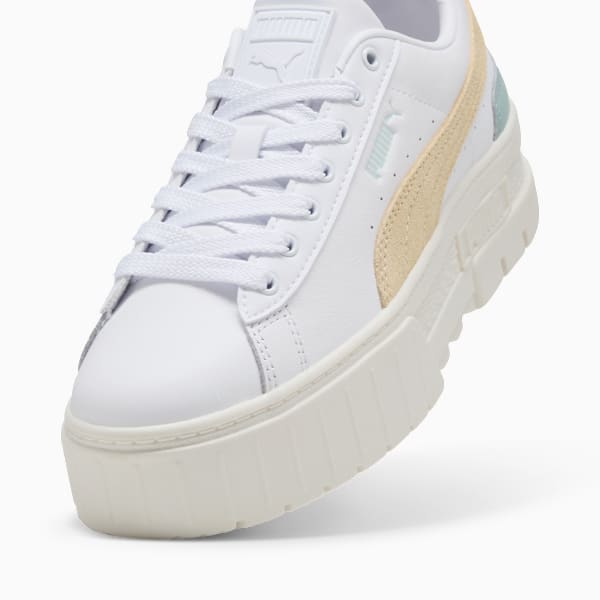 Mayze Sneakers Women, PUMA White-Modern Mint, large-ZAF