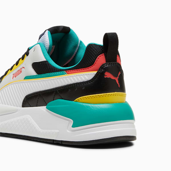 Zapatillas X-Ray 2 Square, PUMA Black-PUMA White-Feather Gray-Active Red, large-ARG