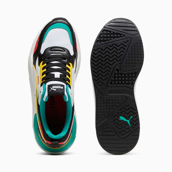 Zapatillas X-Ray 2 Square, PUMA Black-PUMA White-Feather Gray-Active Red, large-ARG