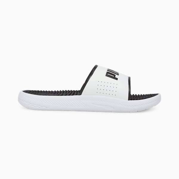 Sandalias Hombre Softride Massage, Puma White-Puma Black, large-MEX