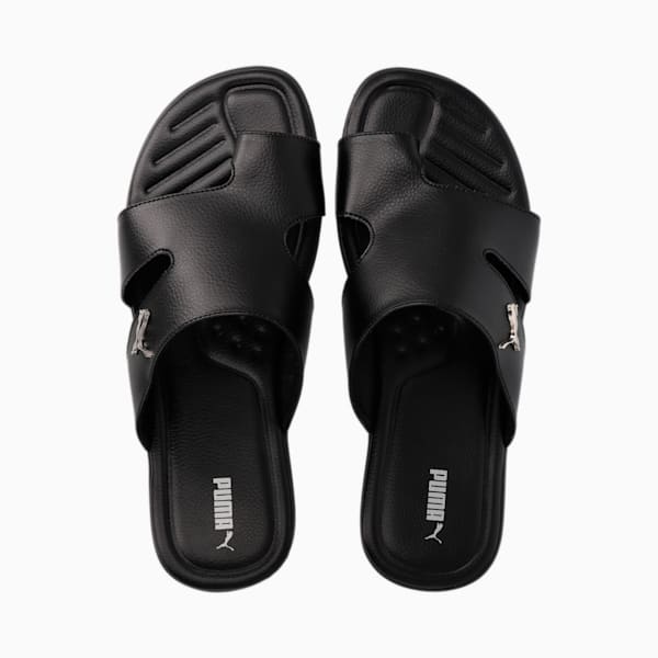 Streetcat Magnet TW Men's Sandals, Puma Black-Puma Black-Puma Aged Silver, large-ZAF