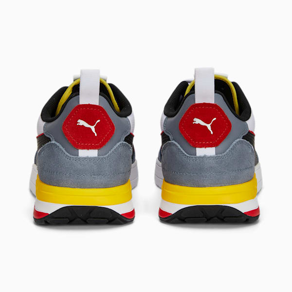 R22 Trainers, Gray Tile-PUMA Black-PUMA White-Pelé Yellow, large-ZAF