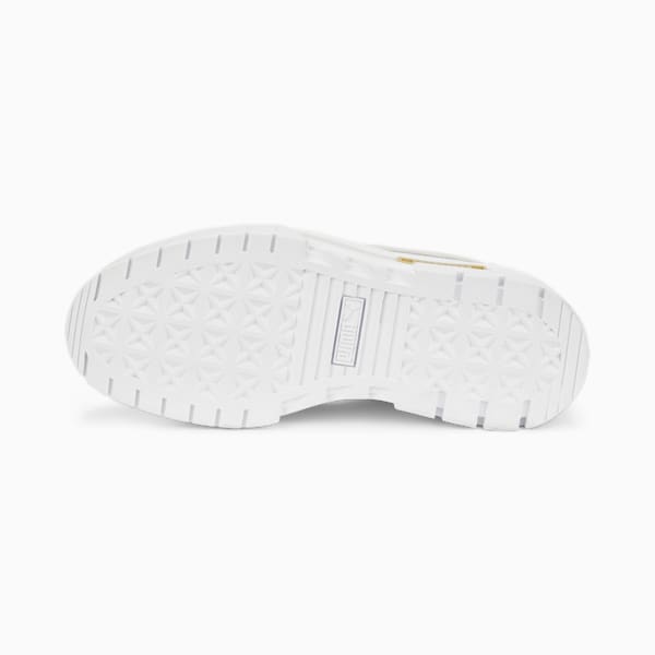 Mayze Luxe Trainers Women, Puma White-Pale Khaki, large-ZAF