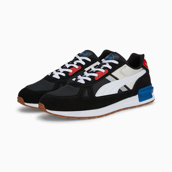 Zapatillas Graviton Pro, Puma Black-Puma White-Vaporous Gray-Burnt Red-Lake Blue, large-ARG