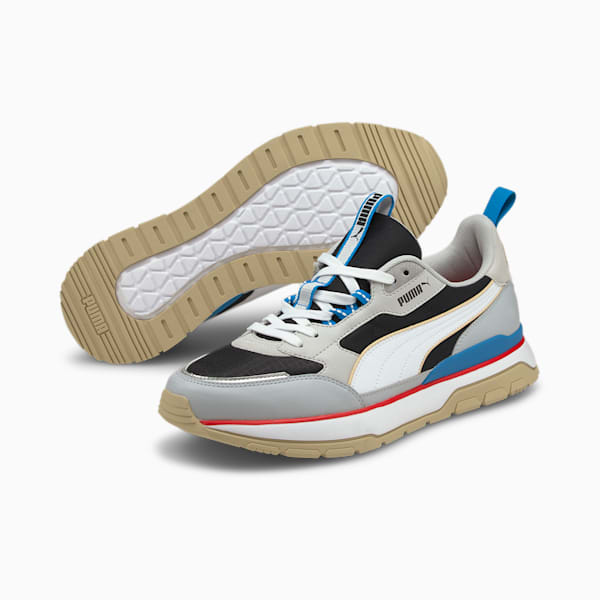 Zapatillas R78 Trek, Puma Black-Puma White-Glacial Blue, large-ARG