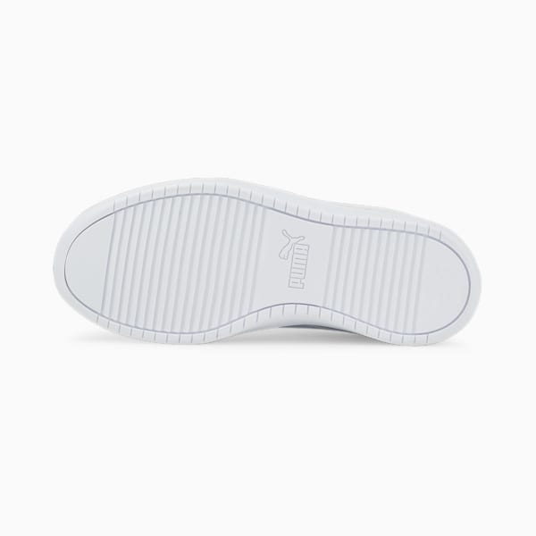 Rickie Youth Trainers, Puma White-Puma White-Glacier Gray, large-ZAF