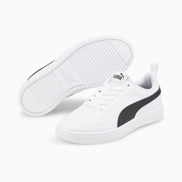 Tenis juveniles Rickie, Puma White-Puma Black, large-MEX