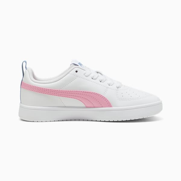 Rickie Youth Trainers, PUMA White-Pink Lilac-Zen Blue, large-MEX