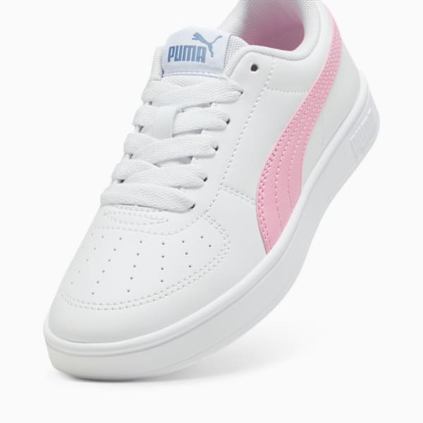 Rickie Youth Trainers, PUMA White-Pink Lilac-Zen Blue, large-MEX