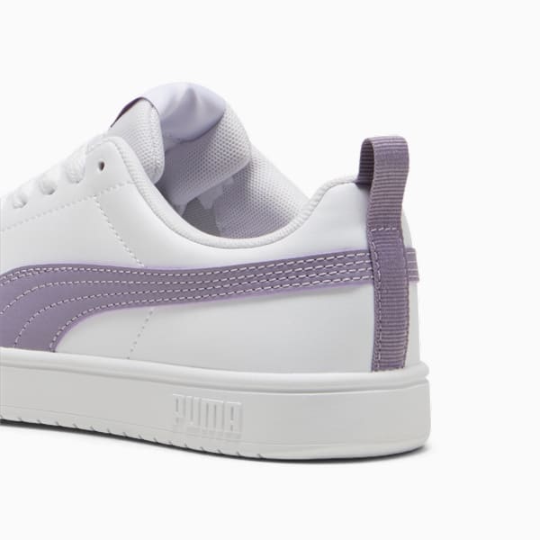 Rickie Youth Trainers, PUMA White-Pale Plum, large-MEX