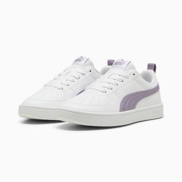 Rickie Youth Trainers, PUMA White-Pale Plum, large-MEX
