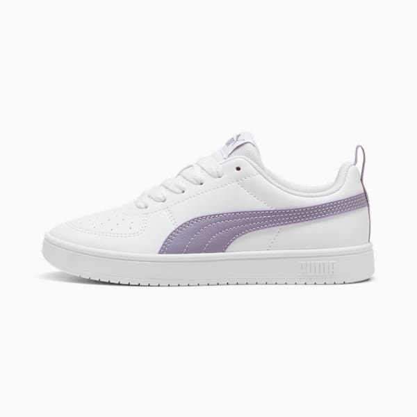 Rickie Youth Trainers, PUMA White-Pale Plum, large-MEX