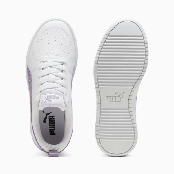 Rickie Youth Trainers, PUMA White-Pale Plum, large-MEX