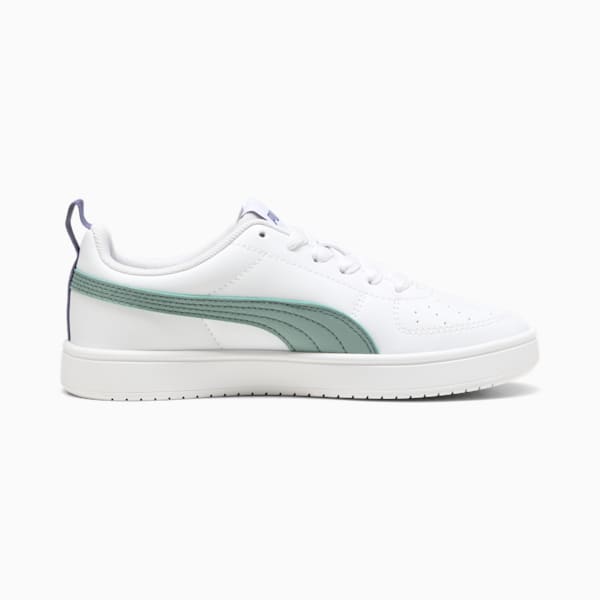 Rickie Youth Trainers, PUMA White-Green Moon-Blue Crystal, large-ZAF