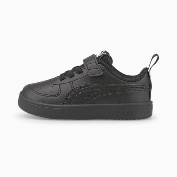 Rickie Alternative Closure Babies' Trainers, Puma Black-Puma Black-Glacier Gray, large-MEX