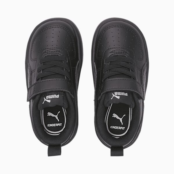 Rickie Alternative Closure Babies' Trainers, Puma Black-Puma Black-Glacier Gray, large-MEX