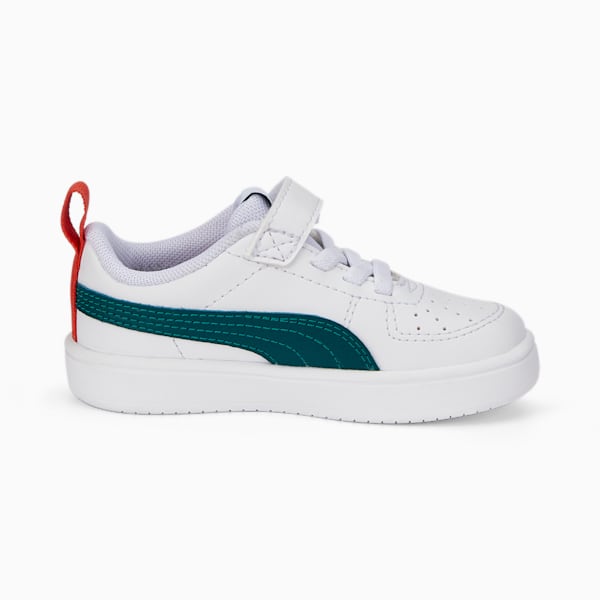 Rickie Alternative Closure Babies' Trainers, Puma White-Peacoat, large-ZAF