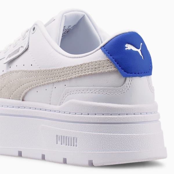 Mayze Stack Sneakers Women, PUMA White-Royal Sapphire, large-ZAF