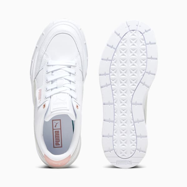 Mayze Stack Sneakers Women, PUMA White-Future Pink, large-ZAF