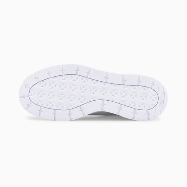 Mayze Stack Leather Sneakers Women, Puma White, large-ZAF