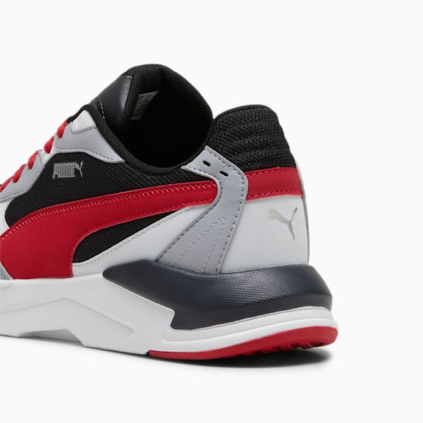 X-Ray Speed Lite Trainers, PUMA Black-Club Red-Gray Fog-Silver Mist, large-ZAF