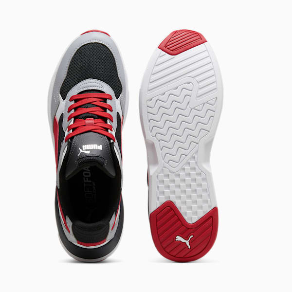 X-Ray Speed Lite Trainers, PUMA Black-Club Red-Gray Fog-Silver Mist, large-ZAF