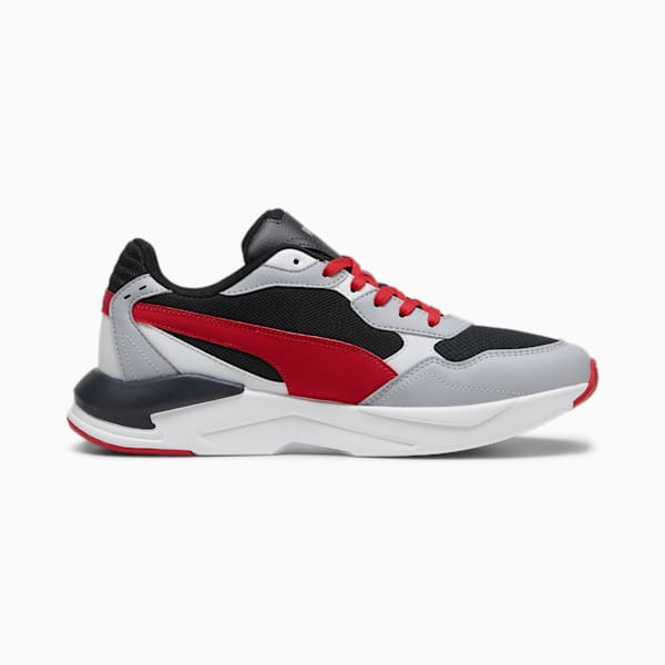X-Ray Speed Lite Trainers, PUMA Black-Club Red-Gray Fog-Silver Mist, large-ZAF