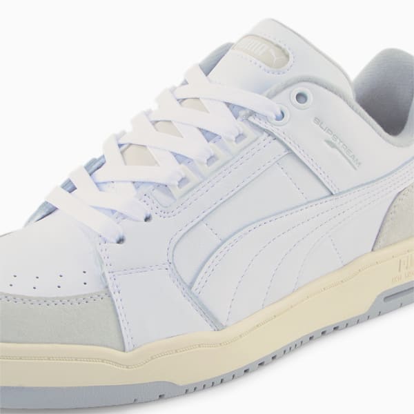 Slipstream Lo Retro Trainers, Puma White-Pristine, large-ZAF