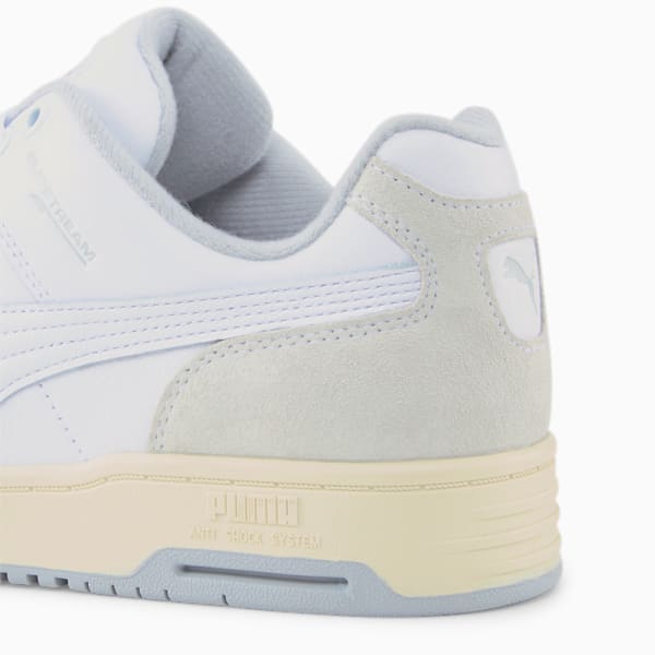 Slipstream Lo Retro Trainers, Puma White-Pristine, large-ZAF