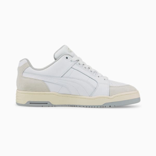 Slipstream Lo Retro Trainers, Puma White-Pristine, large-ZAF