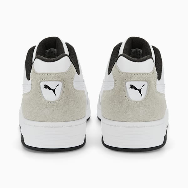 Slipstream Lo Retro Trainers, Puma White-Vaporous Gray, large-MEX