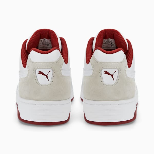 Slipstream Lo Retro Trainers, Puma White-Intense Red, large-ZAF