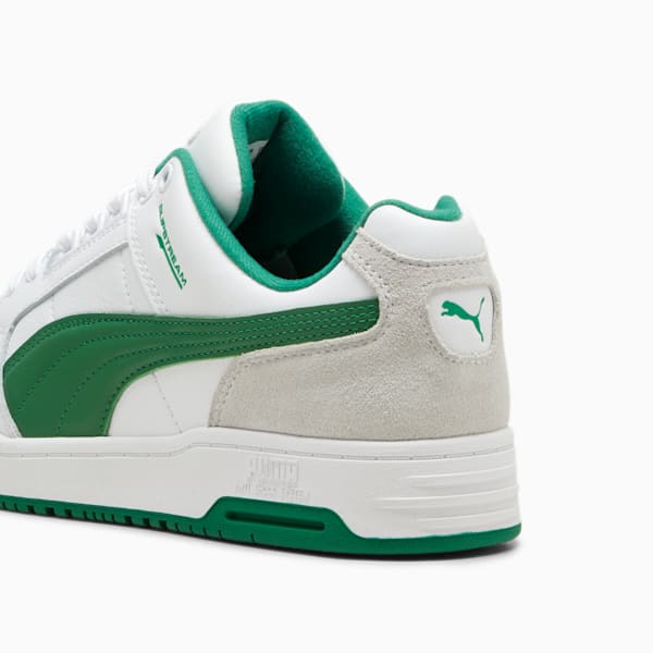 Slipstream Lo Retro Trainers, PUMA White-Archive Green, large-ZAF