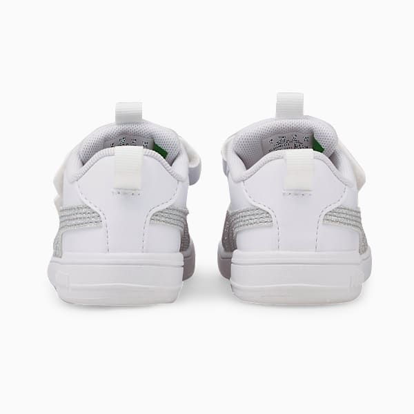 Tenis Multiflex Glitz para infantes, Puma White-Puma Silver, large-MEX