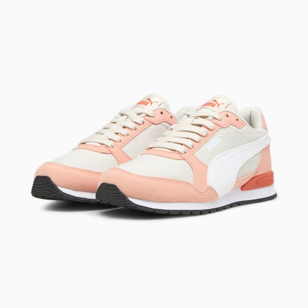 ST Runner v3 NL Sneakers Youth, Alpine Snow-PUMA White-Poppy Pink, large-ZAF